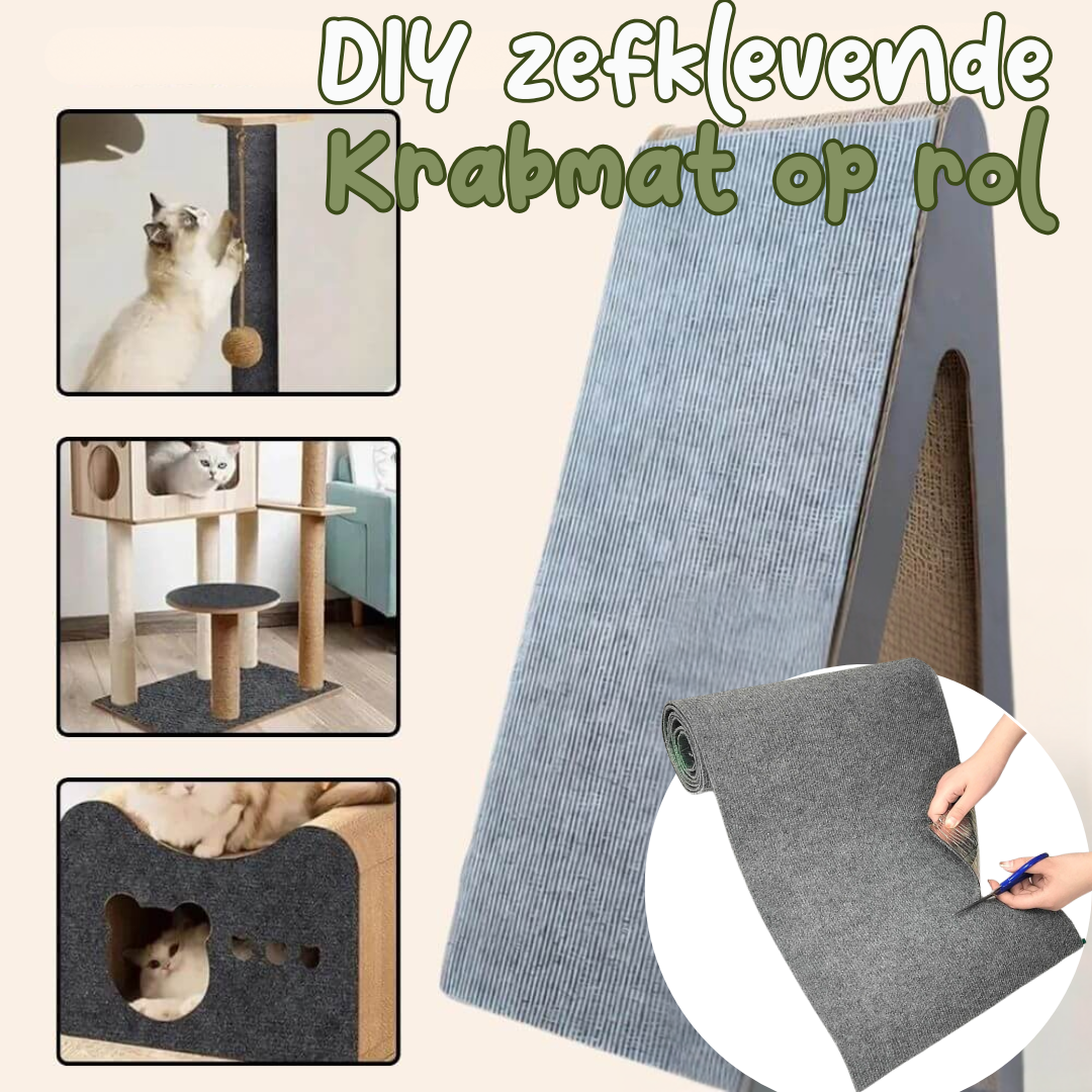 DIY Zelfklevende Katten krabmat - Meubel Beschermer voorkom Schade