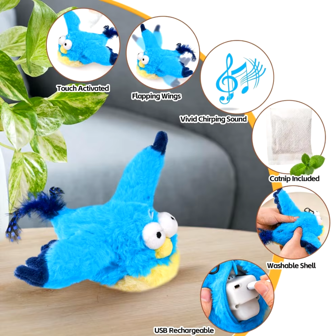 CatFlapster Beweegt en Zingt interactief kattenspeeltjes