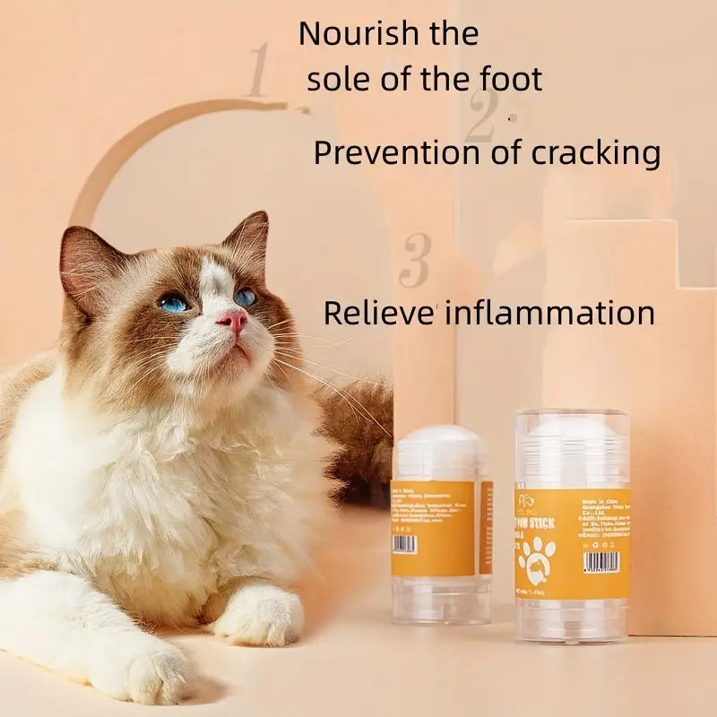 Potenbalsem 100%natuurlijk Intense Verzorgende Stick - Hydrateert, Beschermd Hondenpoot & Kattenpootjes