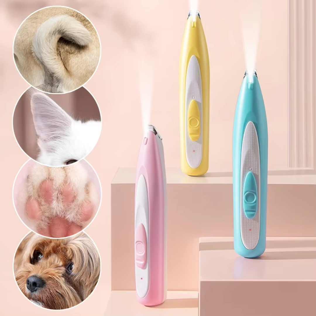 hondentondeuse - pootjes trimmer hond met Led Licht