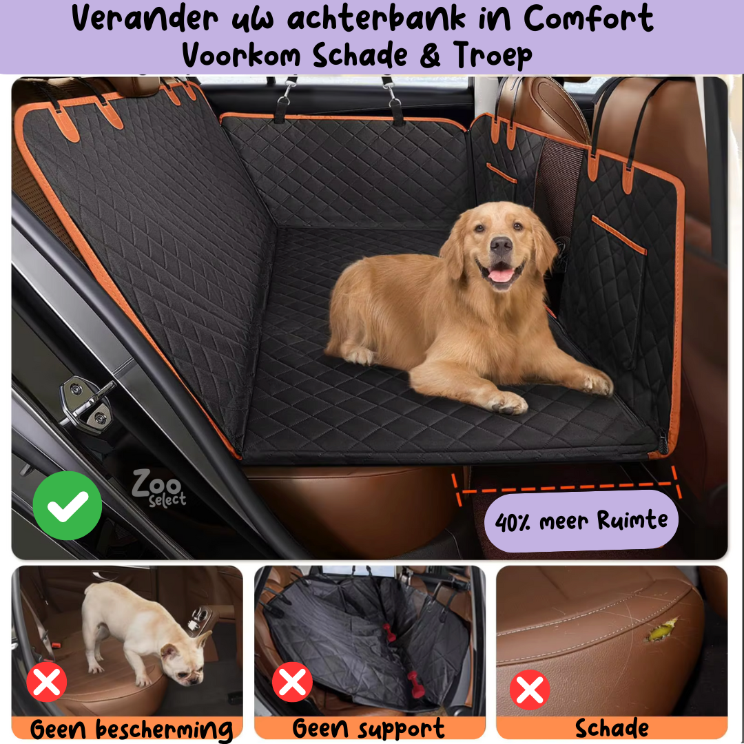 Harde Bodem Auto Hondendeken Beschermd & Verlengd Comfort