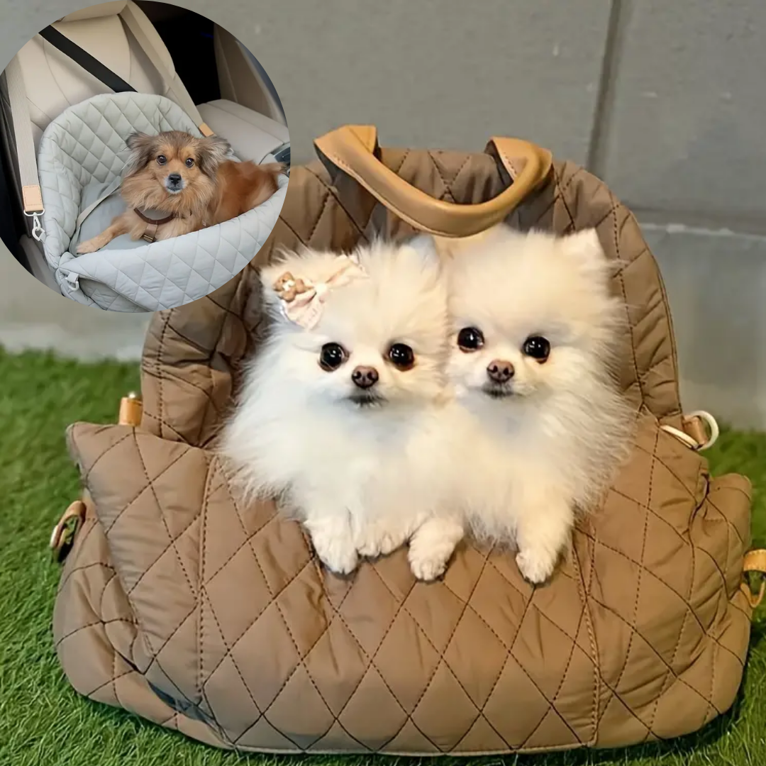 Luxe Comfortabele honden Reistas Draagzak & Autostoel in 1