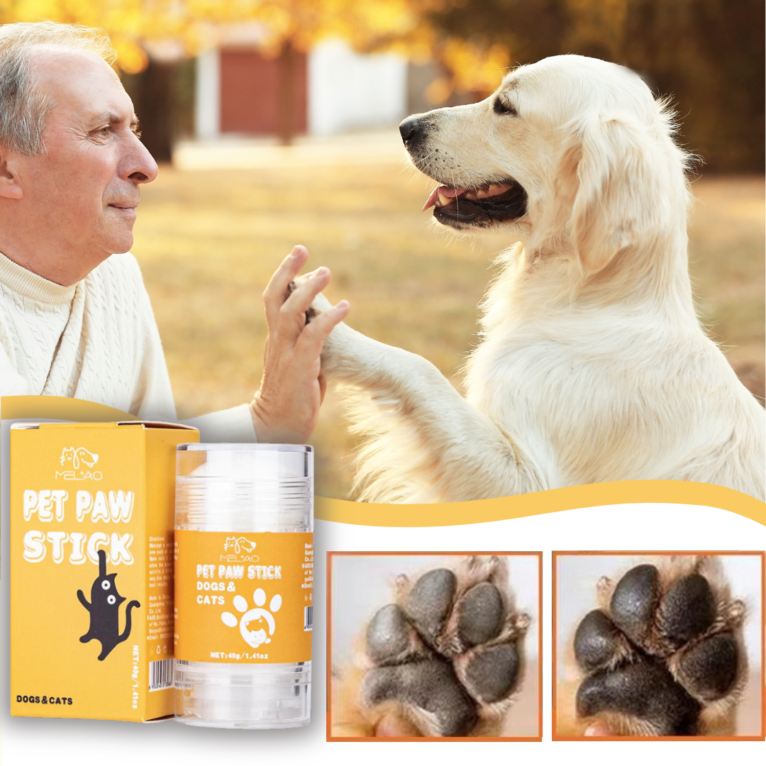 Potenbalsem 100%natuurlijk Intense Verzorgende Stick - Hydrateert, Beschermd Hondenpoot & Kattenpootjes