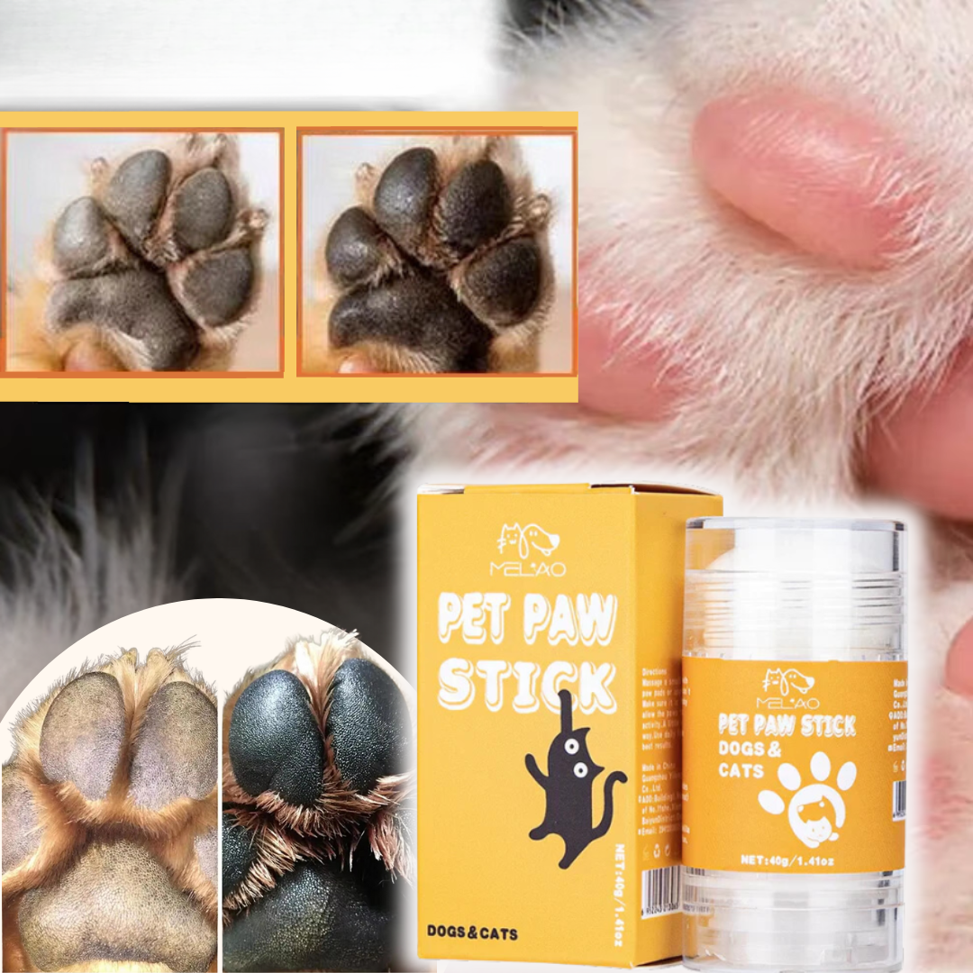 Potenbalsem 100%natuurlijk Intense Verzorgende Stick - Hydrateert, Beschermd Hondenpoot & Kattenpootjes