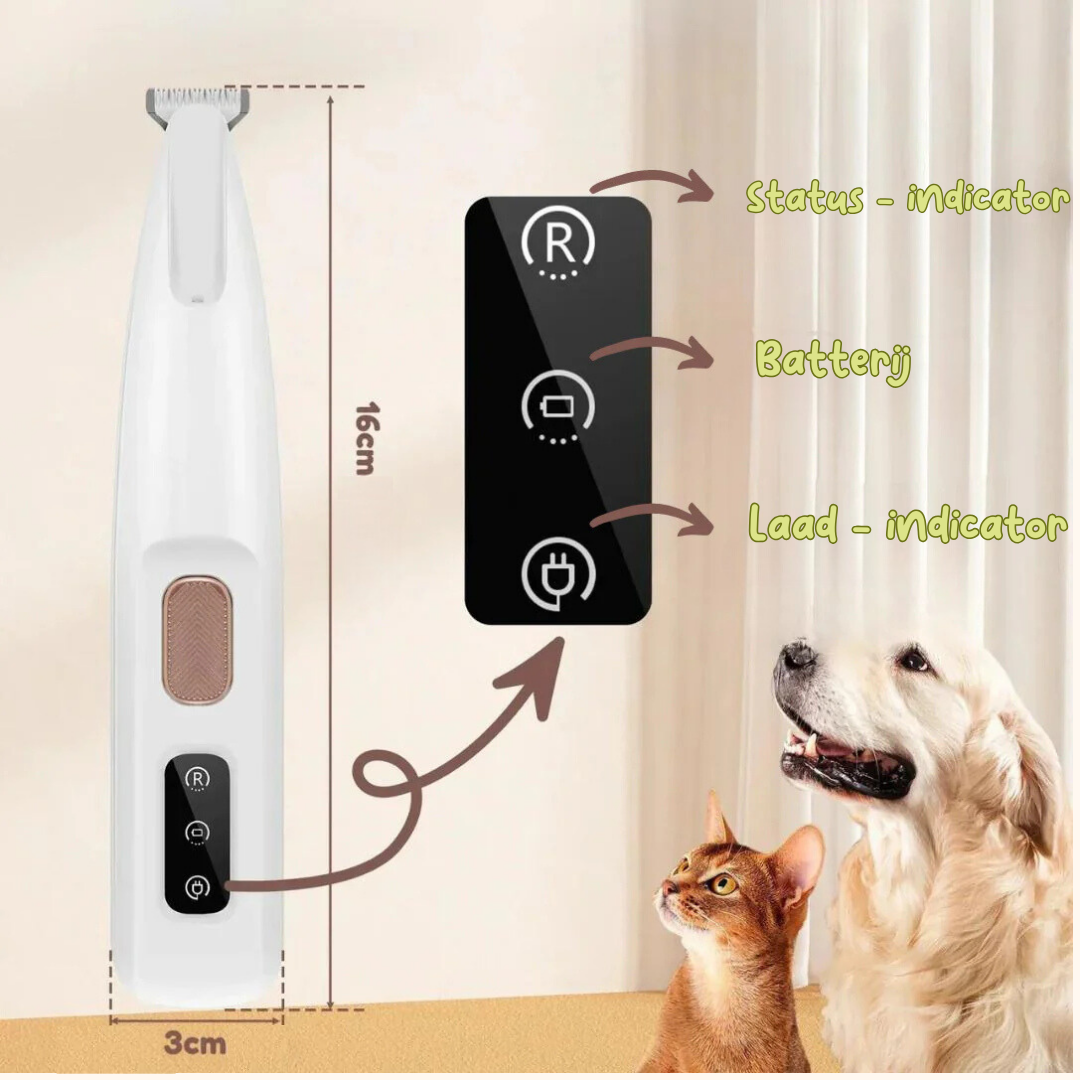 Pro Pet Trimmer huisdieren - Salonkwaliteit, Comfortabel Thuis