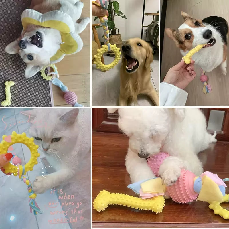 TPR Puppy hondenspeelgoed & Tandverzorging voor kleine honden