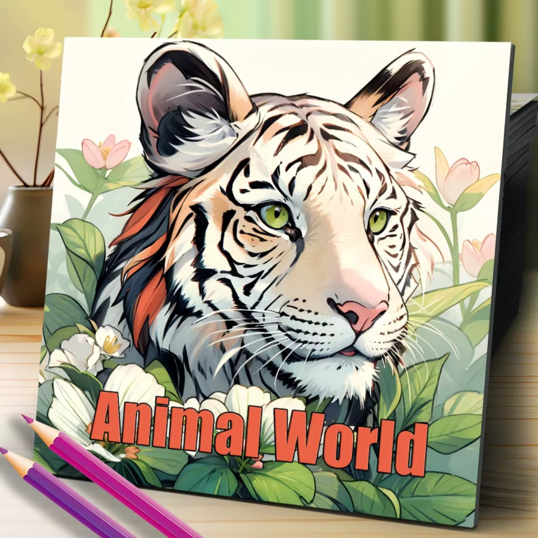 Mindfulness kleurboek voor volwassenen Mandala Bloemen Dieren