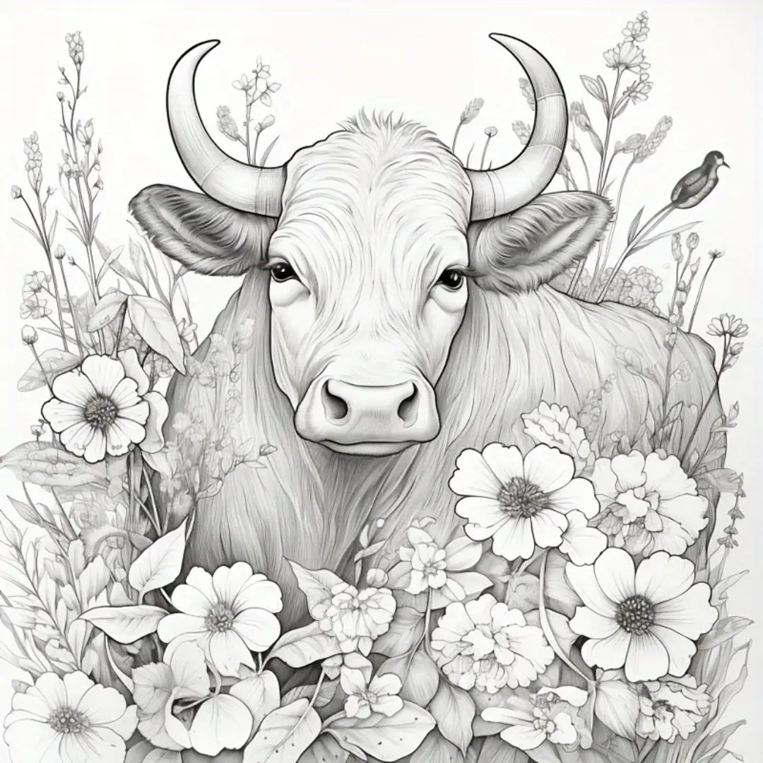 Mindfulness kleurboek voor volwassenen Mandala Bloemen Dieren
