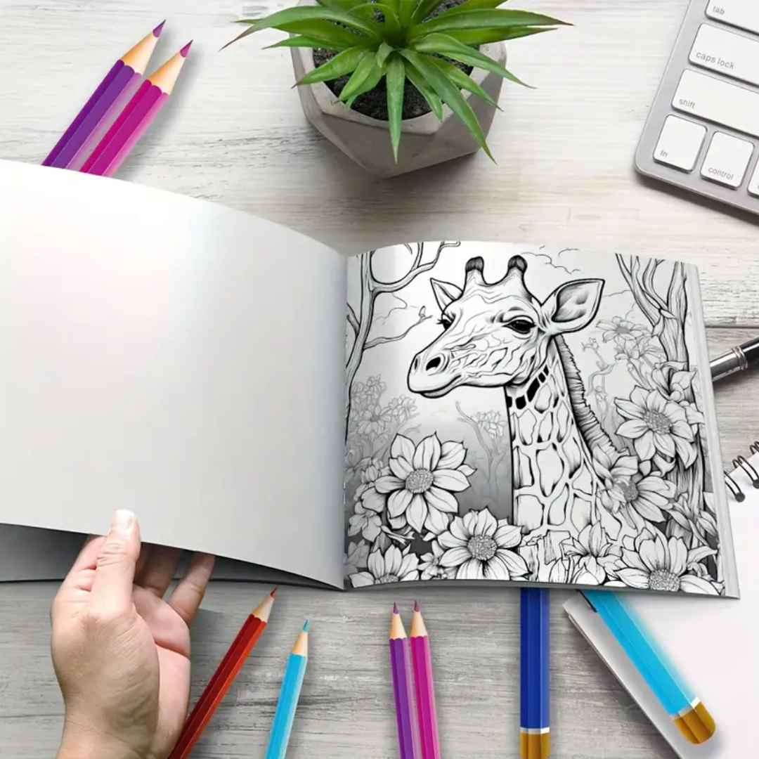 Mindfulness kleurboek voor volwassenen Mandala Bloemen Dieren
