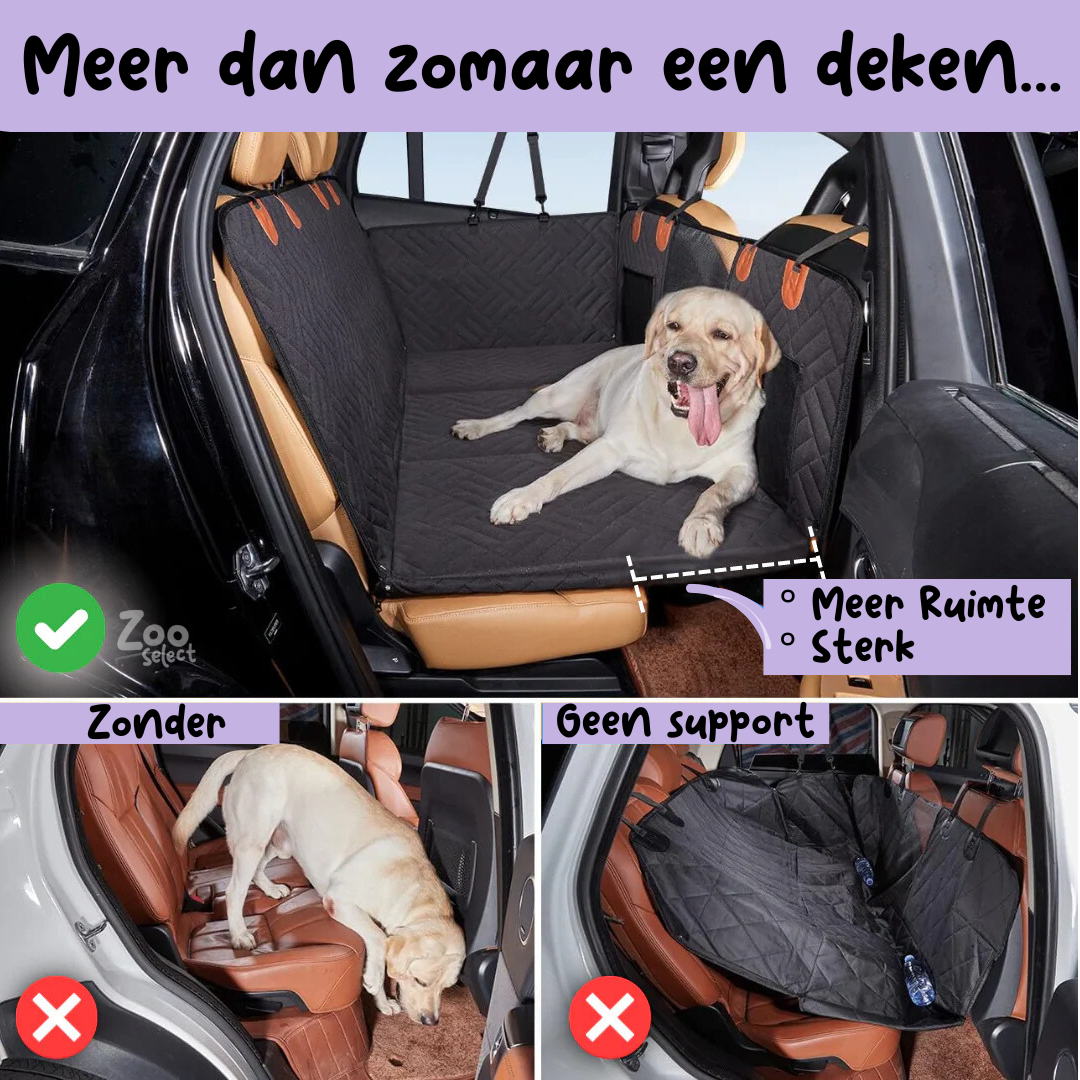 Harde Bodem Auto Hondendeken Beschermd & Verlengd Comfort