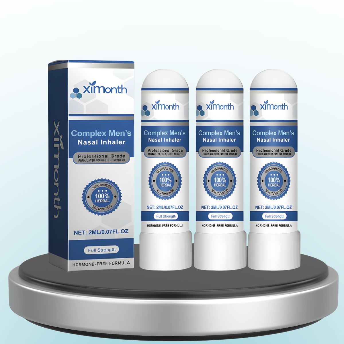 Inalador Nasal para Desempenho Masculino