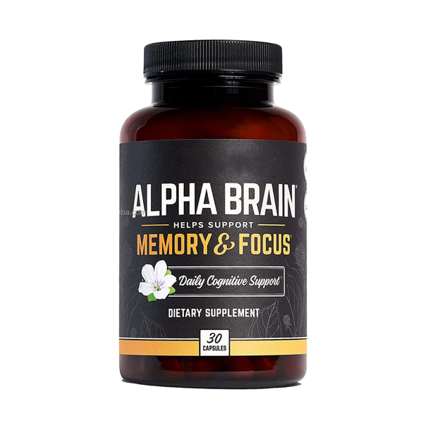 Alpha Brain Capsules | Sharper Mind, Stronger Drive – Guaranteed! - MantroForce