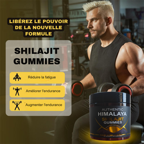 Gummies énergétiques Peak Charge Shilajit