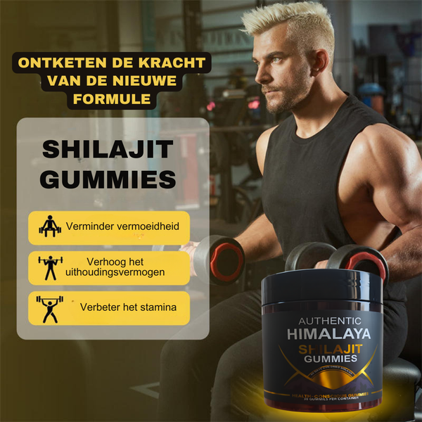 Peak Charge Shilajit Energy Gummies