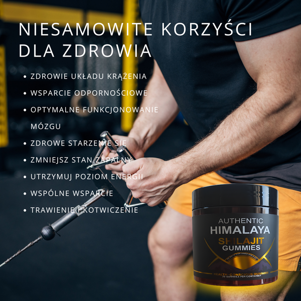 Gumy energetyczne Peak Charge z szilajitem