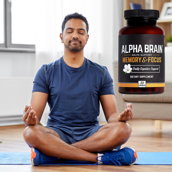 Alpha Brain Capsules  Sharper Mind Zero Jitters