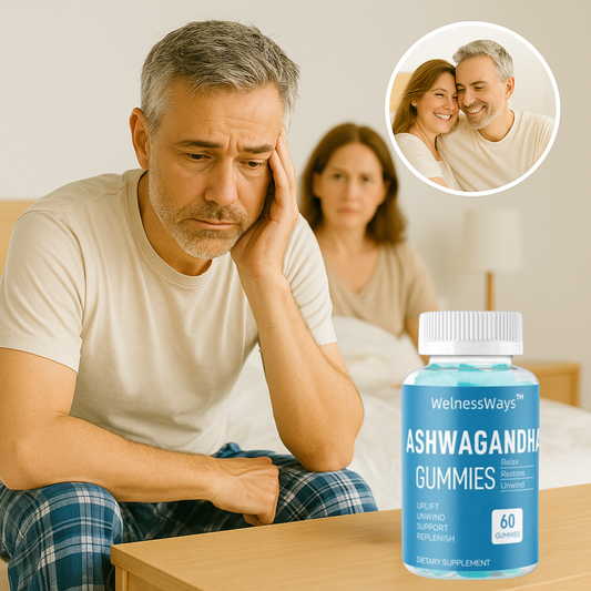 Ashwagandha Gummies | Stress Down, Stay Harder, Last Longer, Libido Up Guaranteed - MantroForce