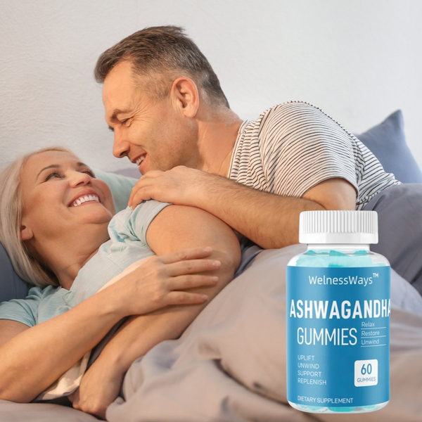 Ashwagandha Gummies | Stress Down, Stay Harder, Last Longer, Libido Up Guaranteed - MantroForce