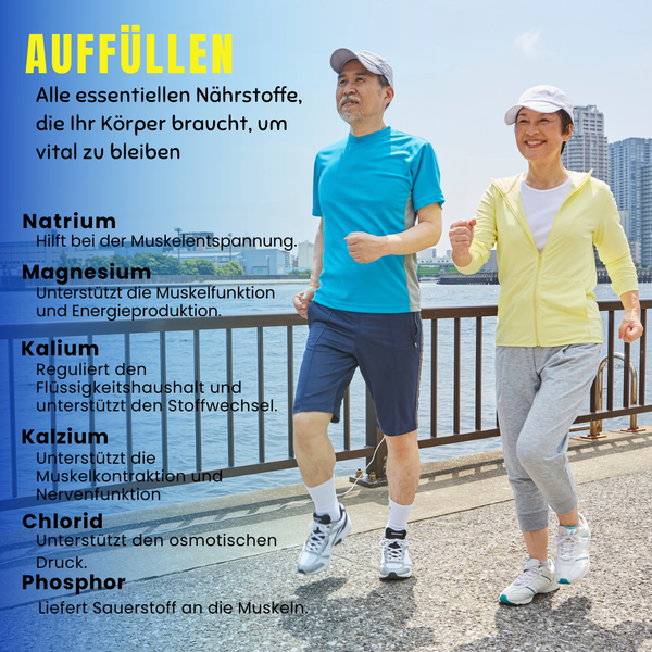 Blaue Himbeere Elektrolyt-Booster