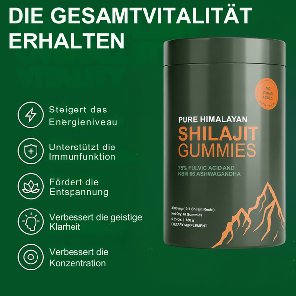 Alpha Peak Shilajit Gummibärchen