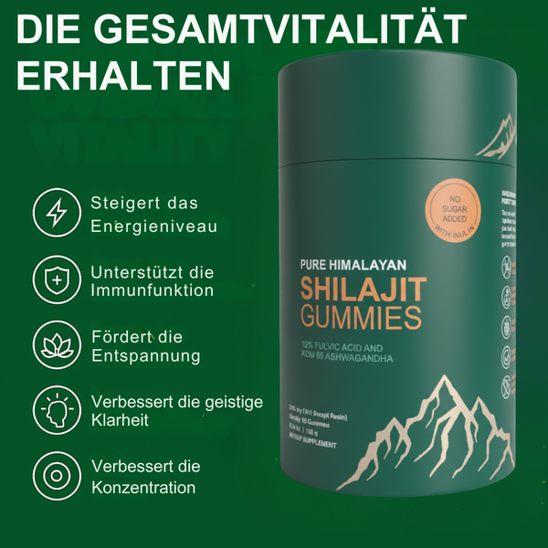 Alpha Peak Shilajit Gummibärchen