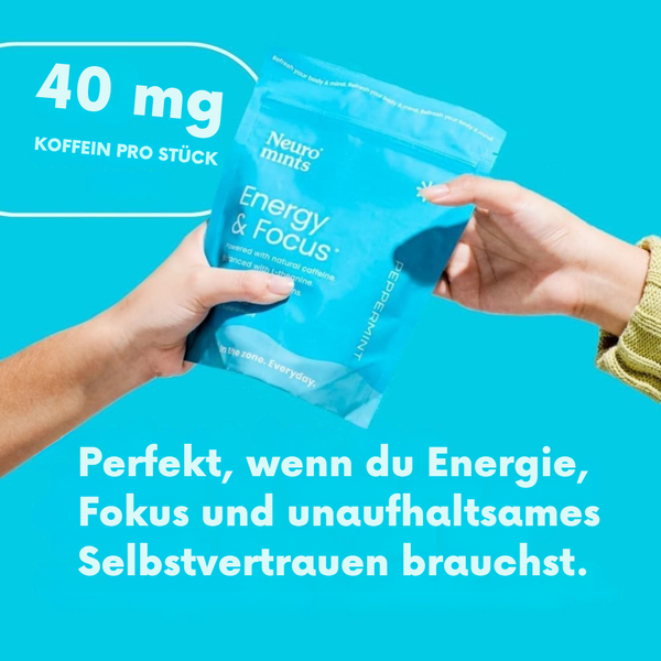 Neuro Mints Energie- & Fokus-Boost, der dich unaufhaltsam macht!