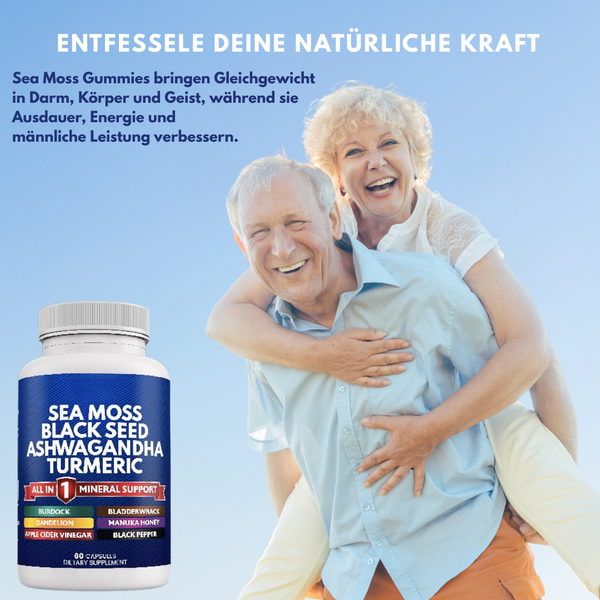 Sea Moss Gummies Immunstärkung, Energie & Darmbalance