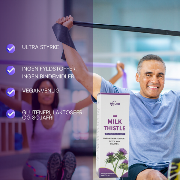 Daglige leverdetox flydende dråber