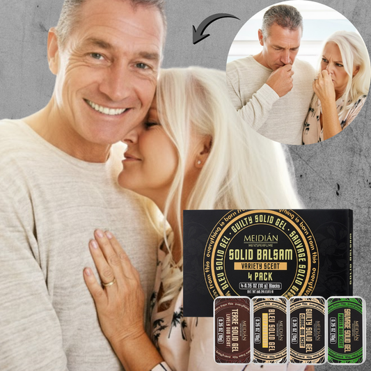 Pack de 4 Variedades de Bálsamo Sólido | Domine Qualquer Divisão com Fragrância Magnética de 24 Horas