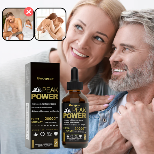 Peak Power Drops | Explosive Performance & Instant Vitality in Every Drop