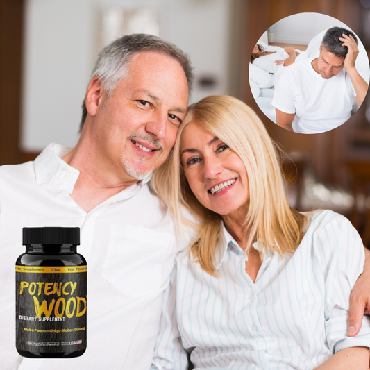 Potency Wood Capsules | Herwin Kracht, Energie & Dominantie in de Slaapkamer — Vanaf VANDAAG NACHT