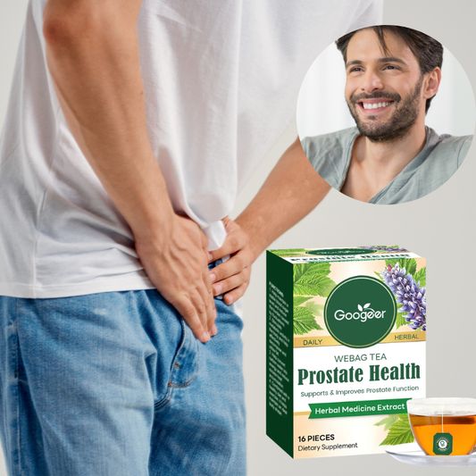 Googeer Prostata-Gesundheitstee | Fühlen Sie sich leichter, ausgeglichener und wieder in Kontrolle