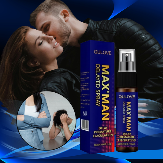 Max'Man Verzögerungsspray | Halte 60 Minuten länger durch und übernimm heute Nacht die volle Kontrolle