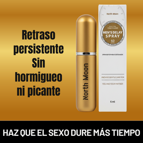 Spray Suave para Retrasar | Toma el Control Total y Dura Más de 60 Minutos Esta Noche