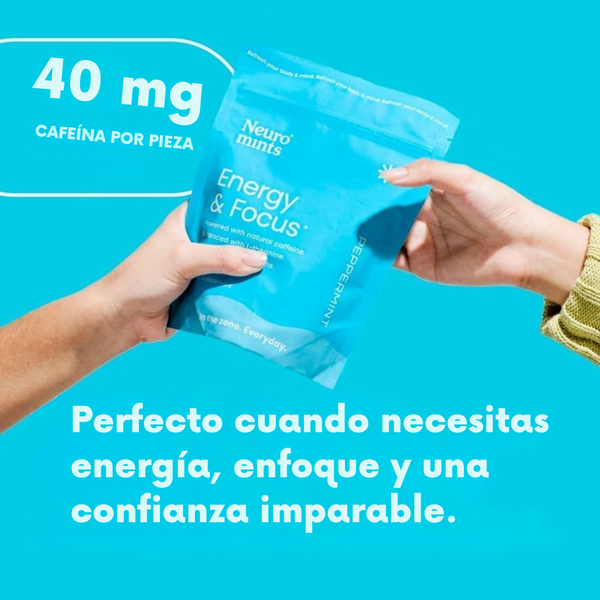 Neuro Mints Impulso de Energía y Concentración que Te Mantiene Imparable!