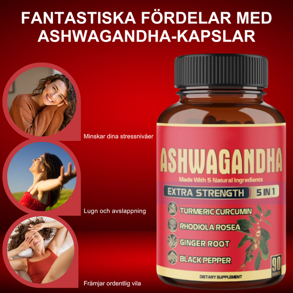 CalmCore Dagliga binjurestöds kapslar