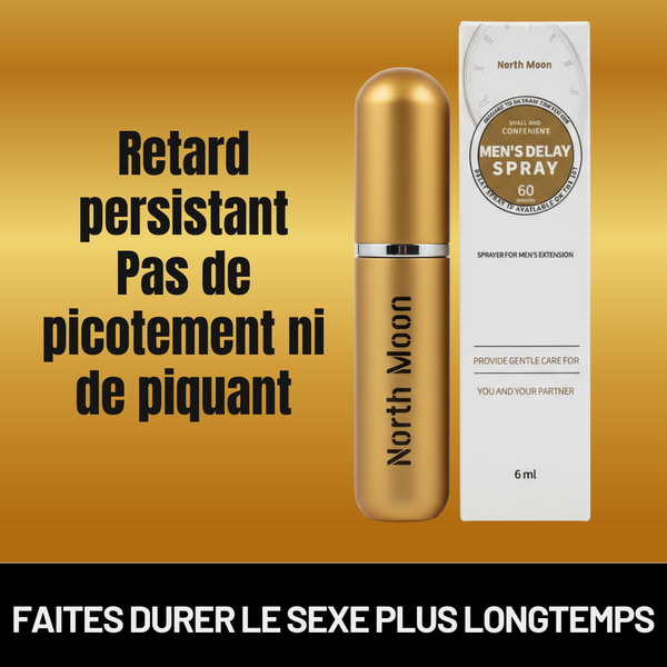 Spray Retardateur Doux | Prenez le Contrôle Total et Tenez Plus de 60 Minutes Ce Soir
