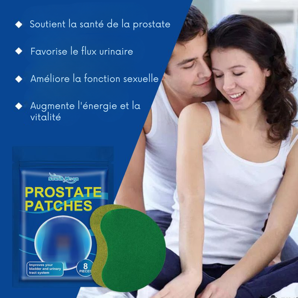 Patch quotidien de soulagement du confort de la prostate