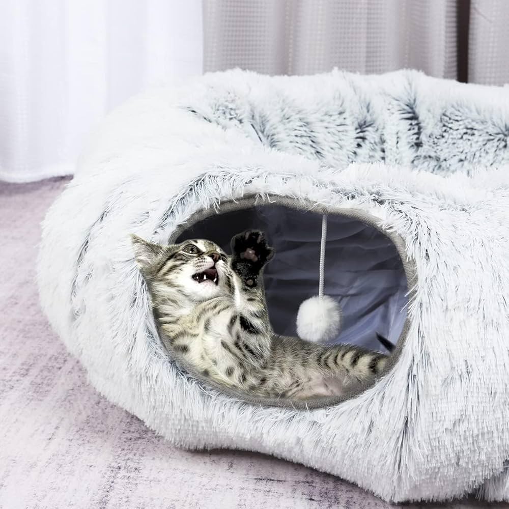 Fluffy Donut Kattentunnel