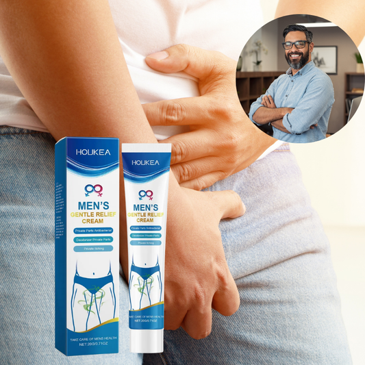 Herren Sanfte Linderung Creme | Linderung von Juckreiz, Rötung & Unwohlsein in Sekunden.