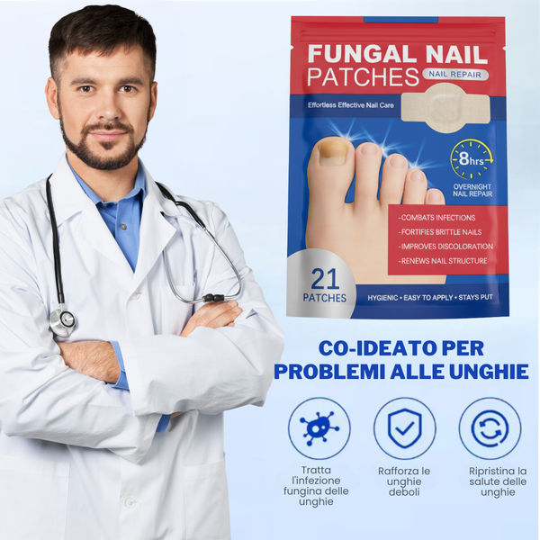 Cerotti Riparatori per Unghie ToeFix