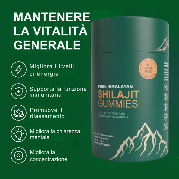 Alpha Peak Caramelle Gommose al Shilajit