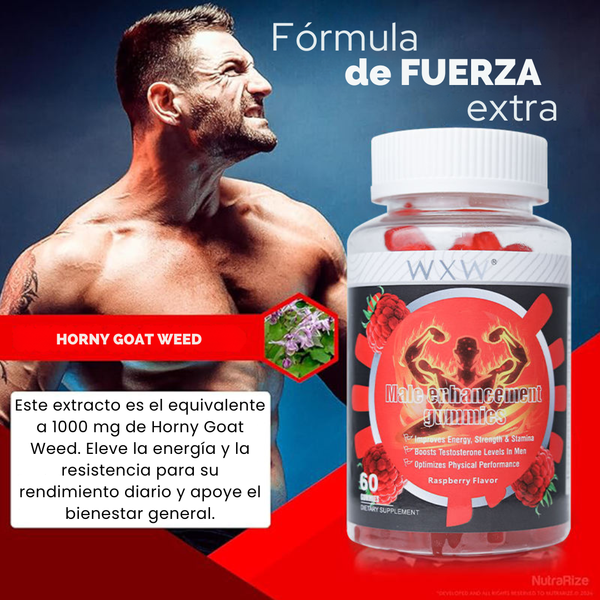 Gomitas de Vitalidad para Hombres