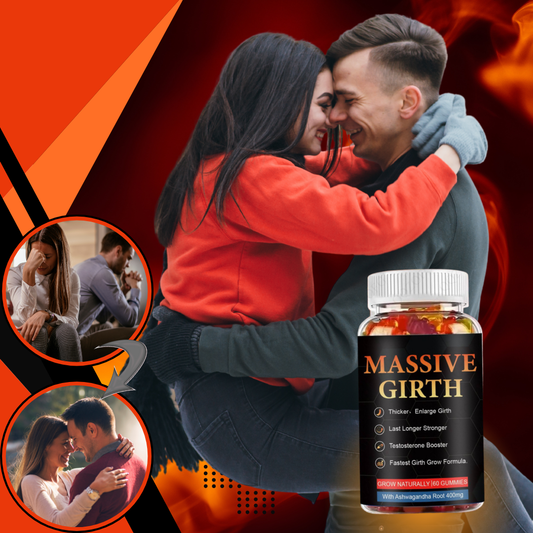 Enorme Omvang Gummies | Ontsteek Direct Je Oerachtige Kracht en Beëindig Duurzaam Twijfel in 7 Minuten Flat