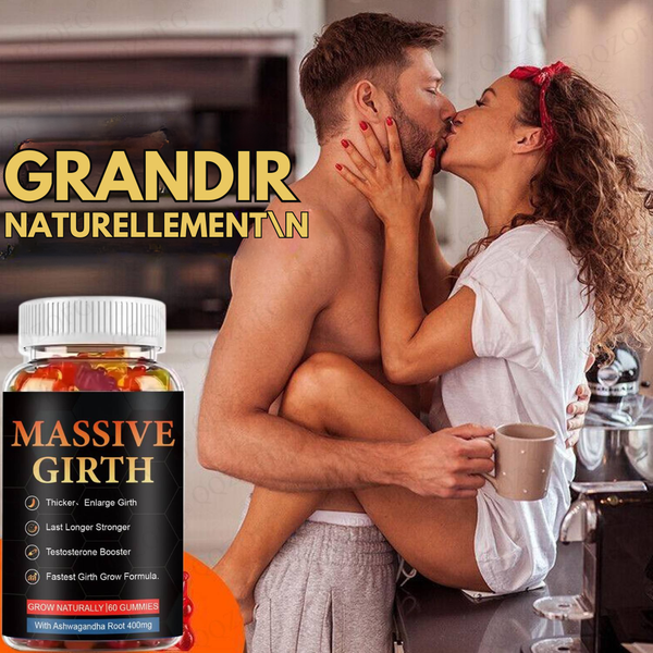 Gummies Vitalité Quotidienne à Grosse Circonférence