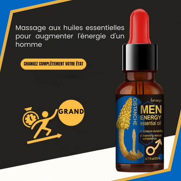 Huile de massage pour la croissance et la confiance en soi