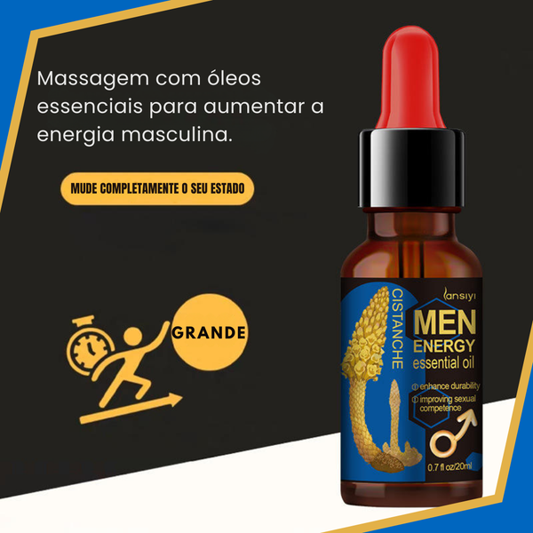 Óleo de Massagem para Estimular o Crescimento e Aumentar a Confiança