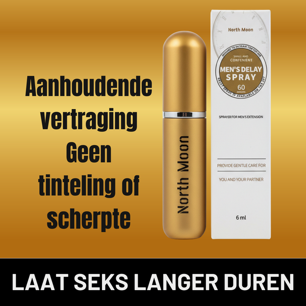 Zachte Vertraging Spray | Neem Volledige Controle en Houd het 60+ Minuten Vol Vanavond