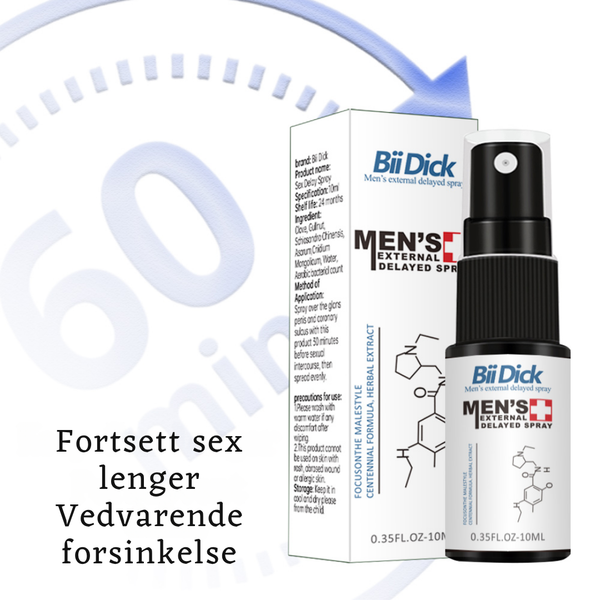 CalmControl Spray for Lengre Intimitet og Forsinkelse