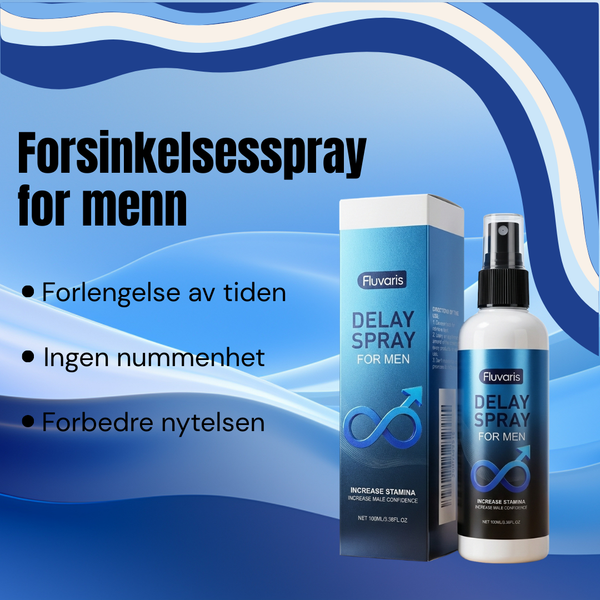Selvtillitsøkende forsinkelsesspray ekstra sterk